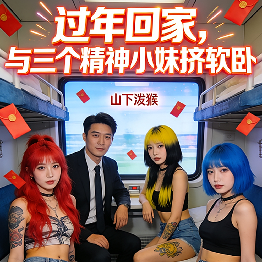 过年回家,与三个精神小妹挤软卧