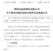 知名5A级景区公告：持有公